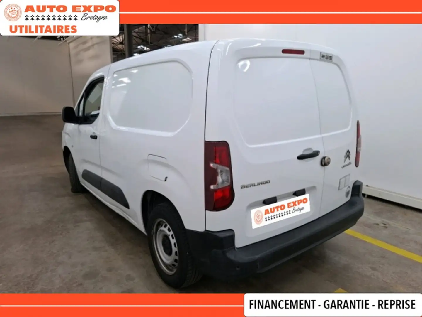 Citroen Berlingo M 1000KG BLUEHDI 100 S\u0026S CLUB BVM5 8325¤ hors taxes Blanc - 2