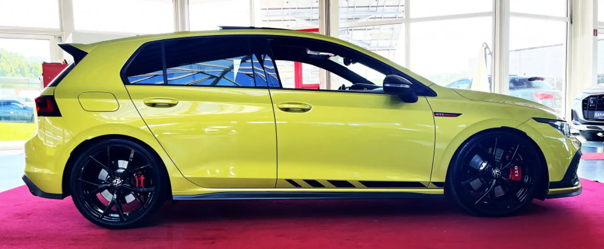 Volkswagen Golf GTI Clubsport NAVI LENKHZG PANO HUD TOTWINK Geel - 2