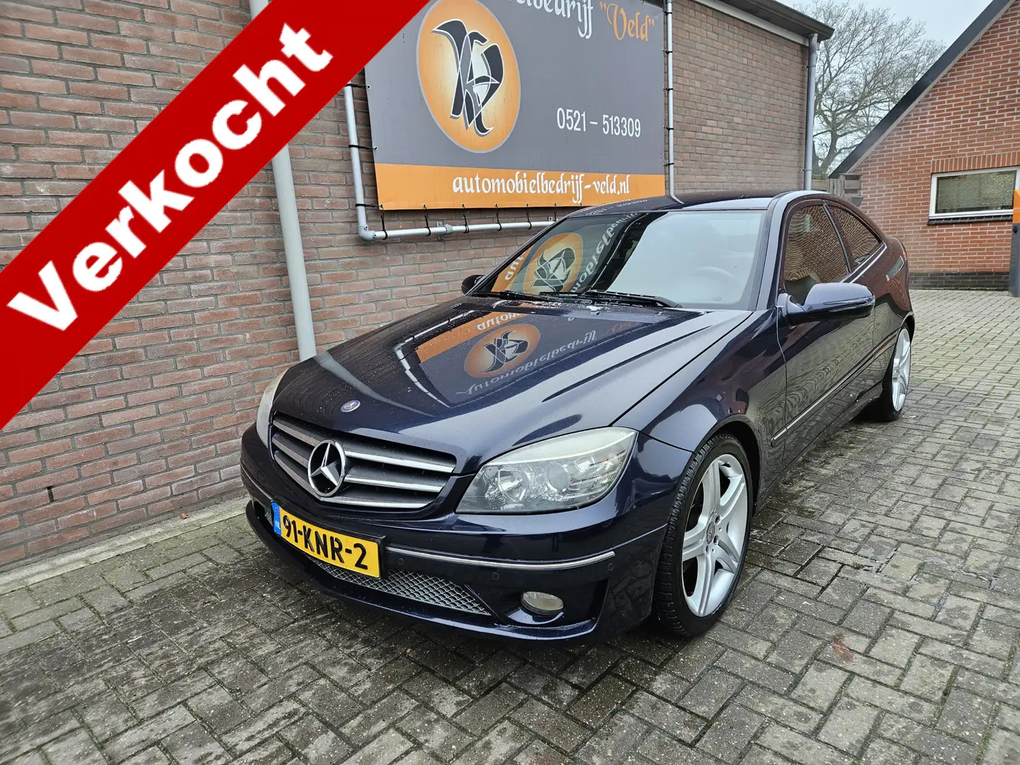 Mercedes-Benz CLC 180 K. Bleu - 1