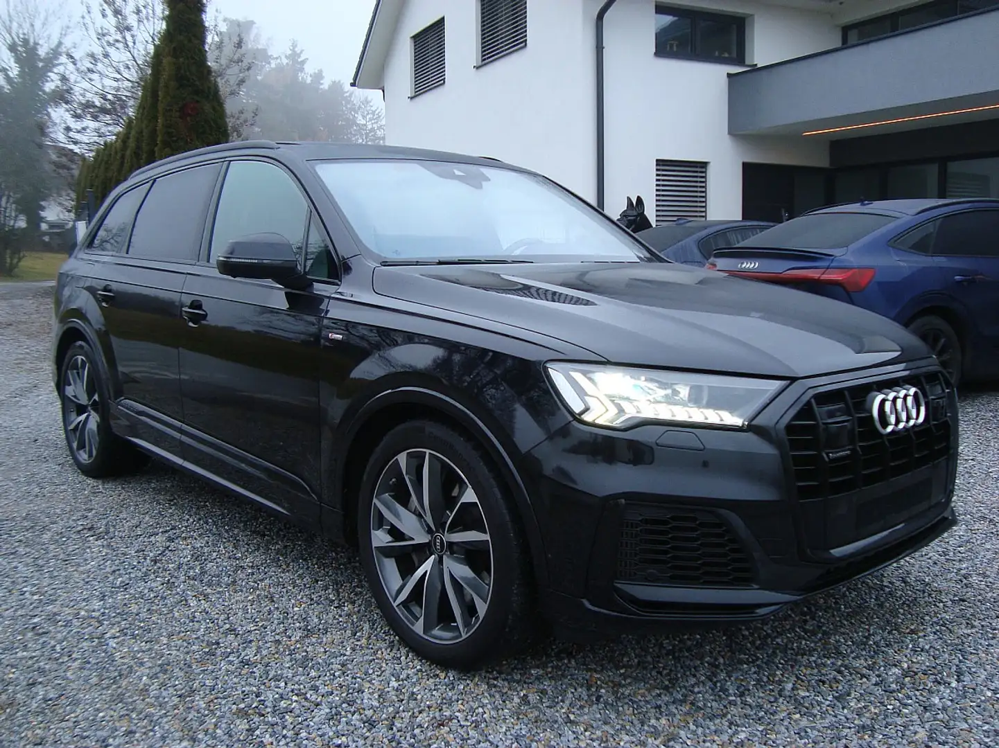 Audi Q7 55 TFSI e Quattro Richtig Voll S-Line 1-Hand To... Schwarz - 1