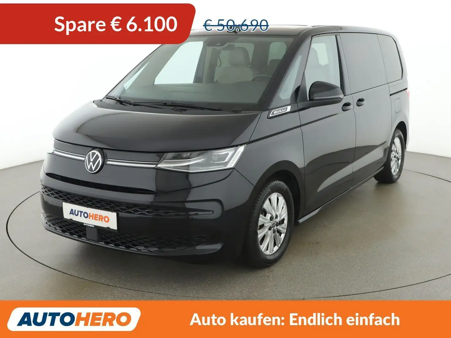 Volkswagen T7 Multivan 1.4 TSI eHybrid Life Aut. *LED*PDC*PANO*7-SZ*AHK* Schwarz - 1