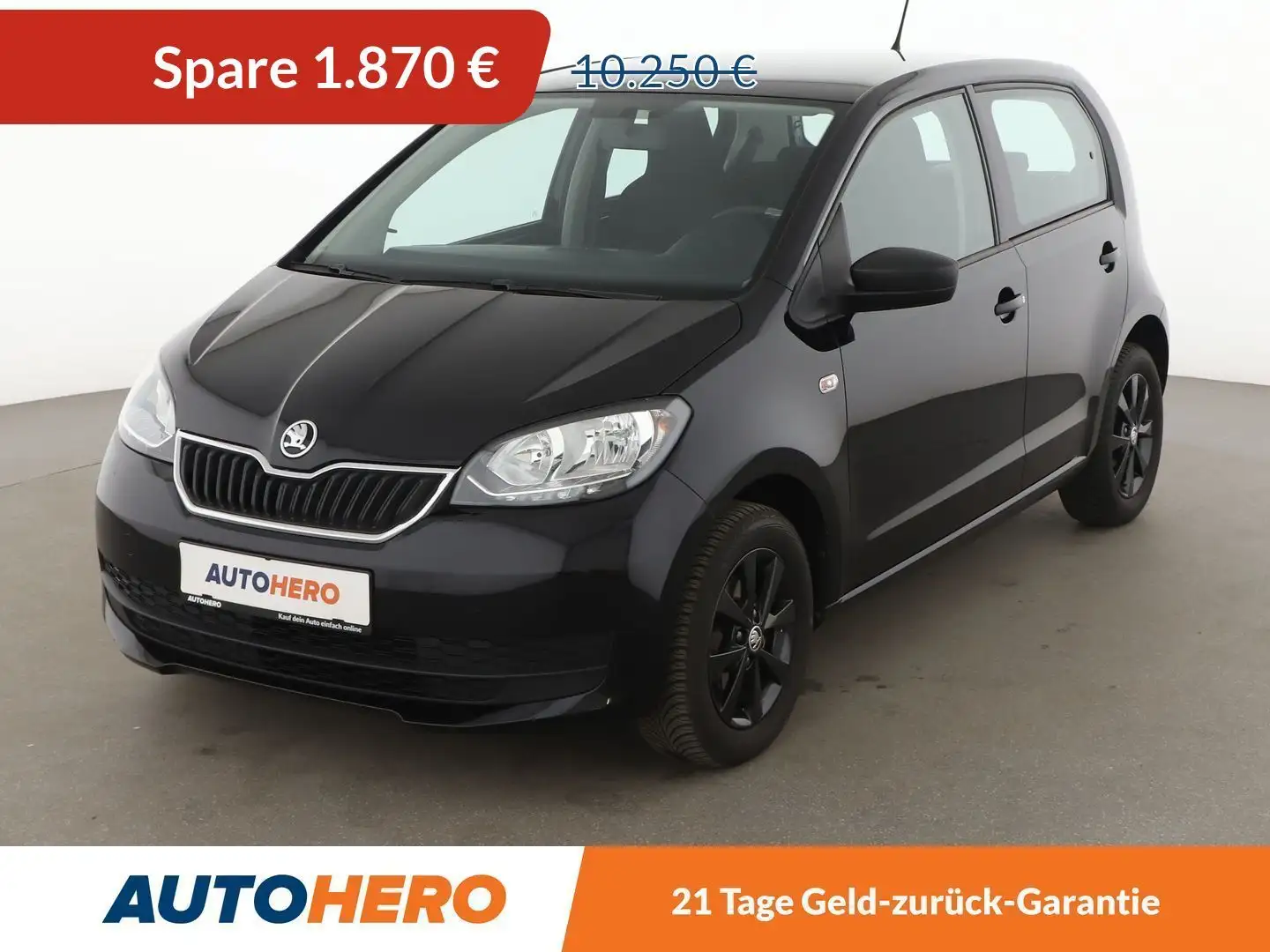 Skoda Citigo 1.0 MPI Active *ALU*KLIMA* Schwarz - 1