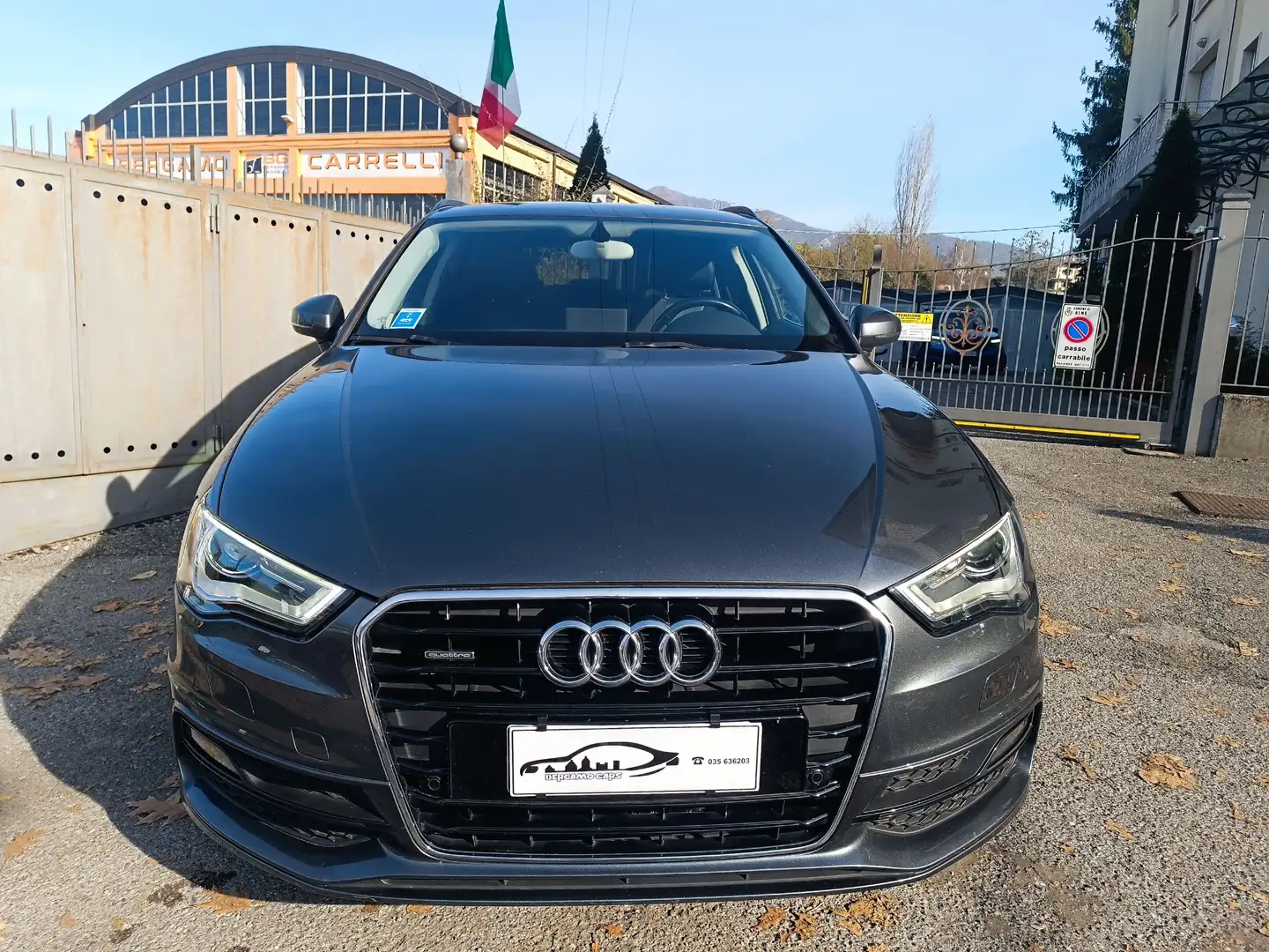 Audi A3 A3 SBK 2.0TDI Quattro 184cv Stronic S-LINE EDITION Gris - 2