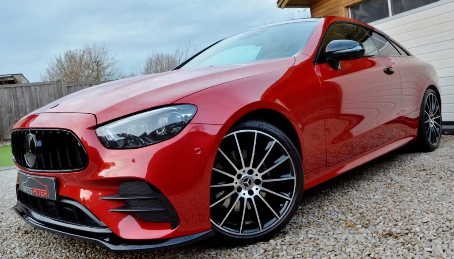 Mercedes-Benz E 200 Coupe AMG 9G-Tronic **E53 AMG LOOK**FULL OPTION** Kırmızı - 2