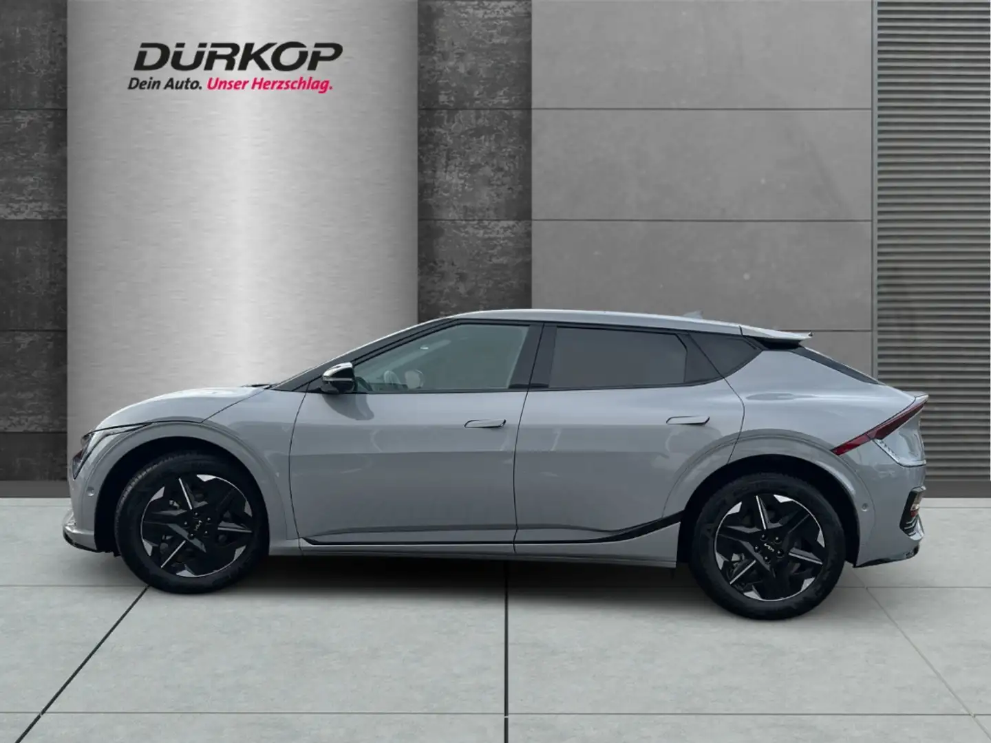 Kia EV6 GT-Line Allrad 84kWh El. Panodach Wärmepumpe Assis Grau - 2