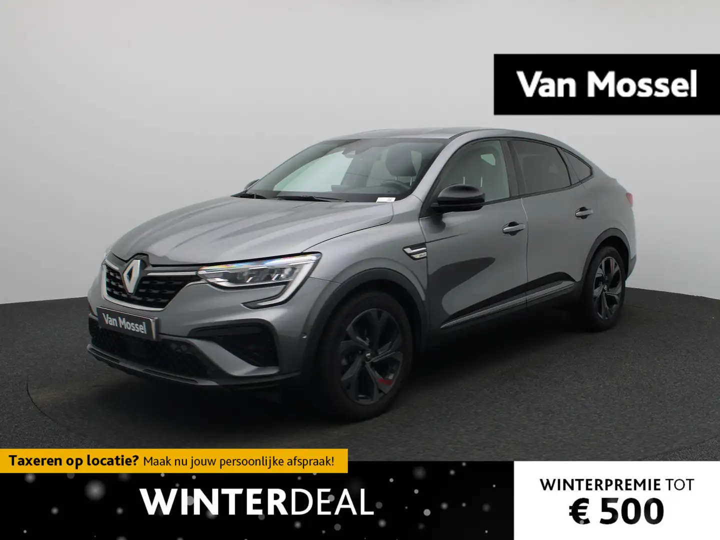 Renault Arkana 1.6 E-Tech Hybrid 145 R.S. Line | Lederen Bekledin Gris - 1