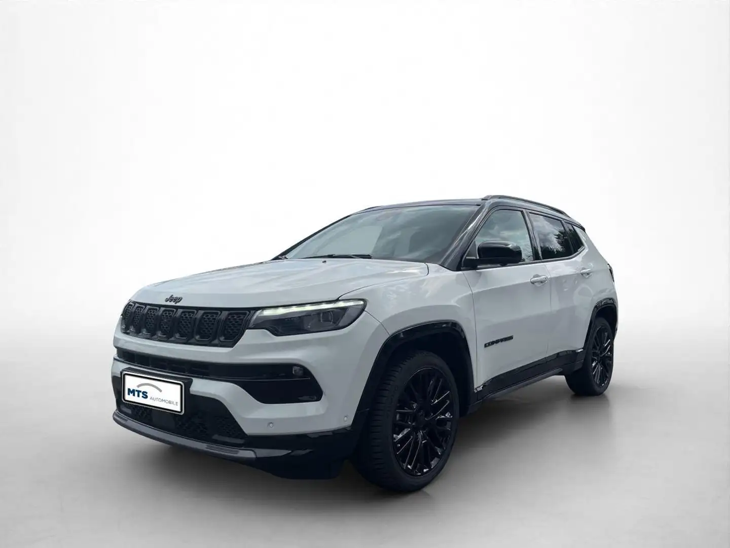 Jeep Compass S Mild-Hybrid FWD Panodach Voll LED uvm. Weiß - 1
