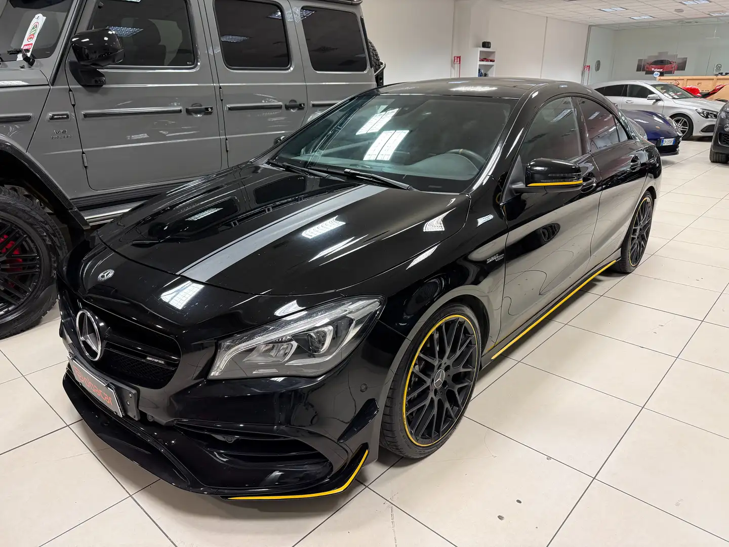Mercedes-Benz CLA 45 AMG CLA AMG 45 4matic 381cv YELLOW EDITION Nero - 1