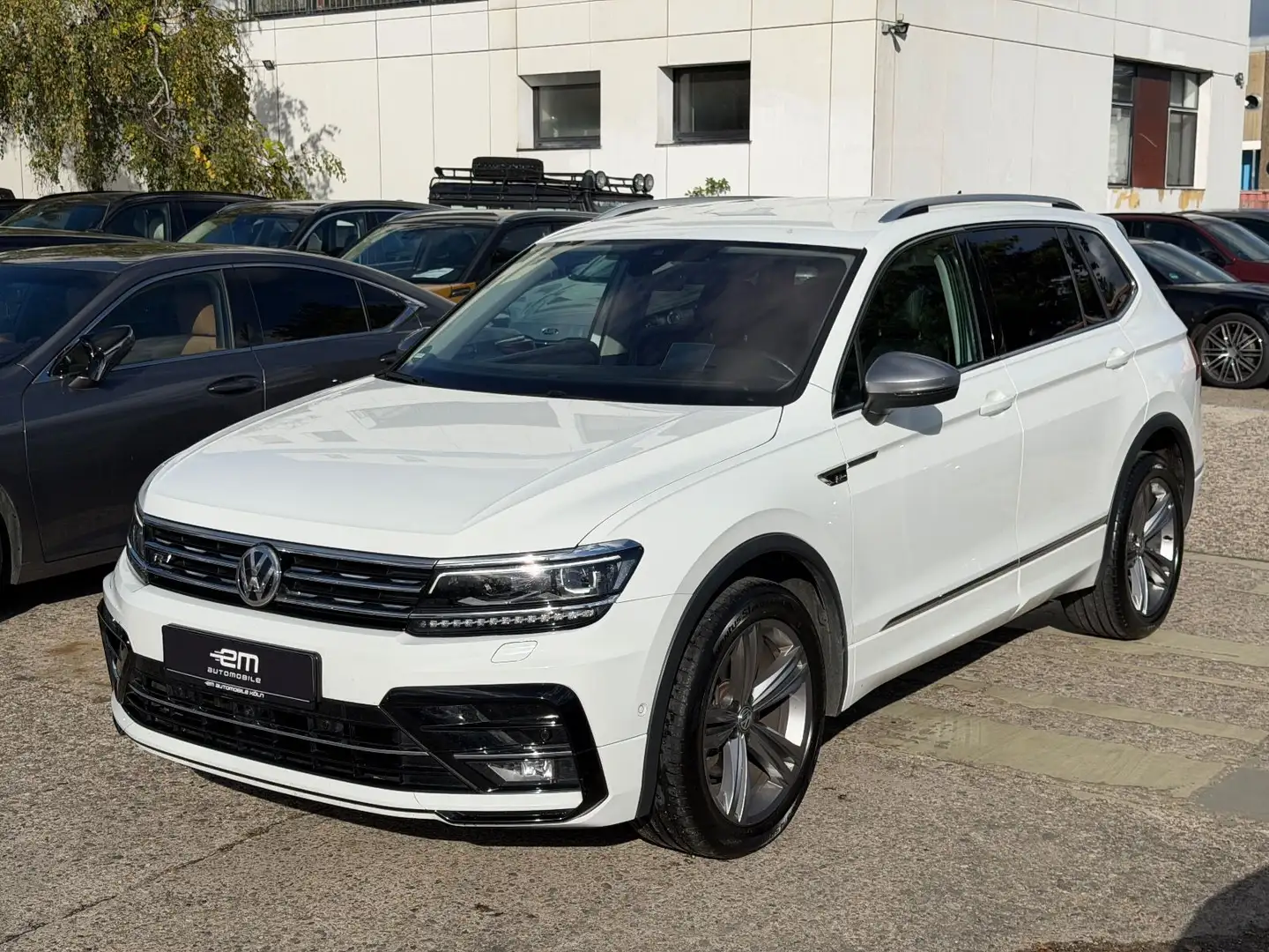 Volkswagen Tiguan Allspace R Line 7-Sitzer/LED/Leder/360 Weiß - 2