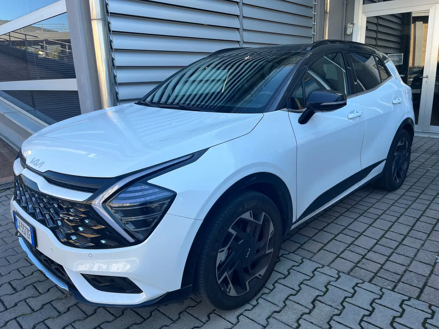 Kia Sportage 1.6 tgdi phev GT-line Sunroof Pack awd 245cv auto Bianco - 1