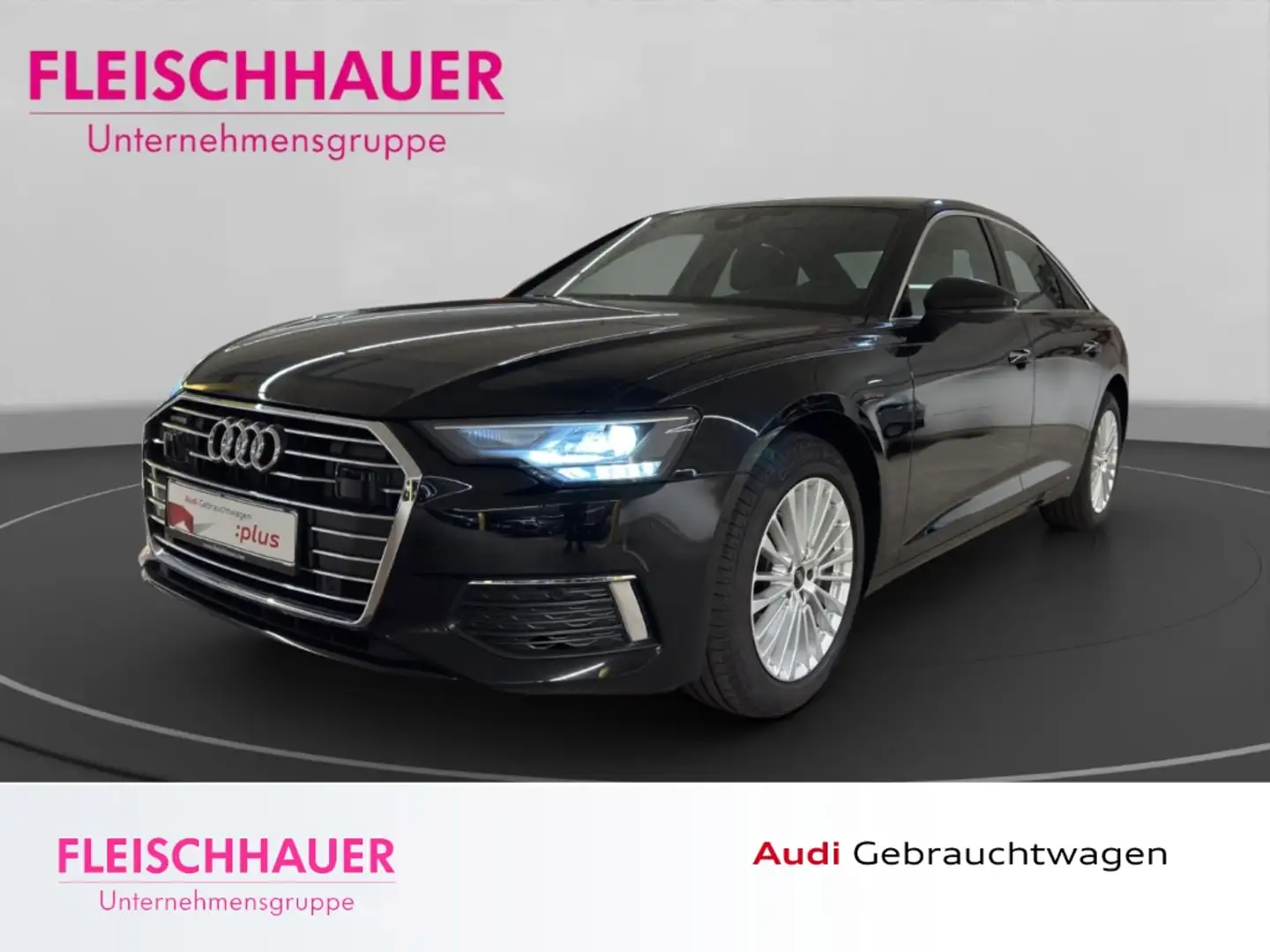 Audi A6 Limousine design 45 TDI quattro LED+AHK+ACC+RFK+NA Schwarz - 1