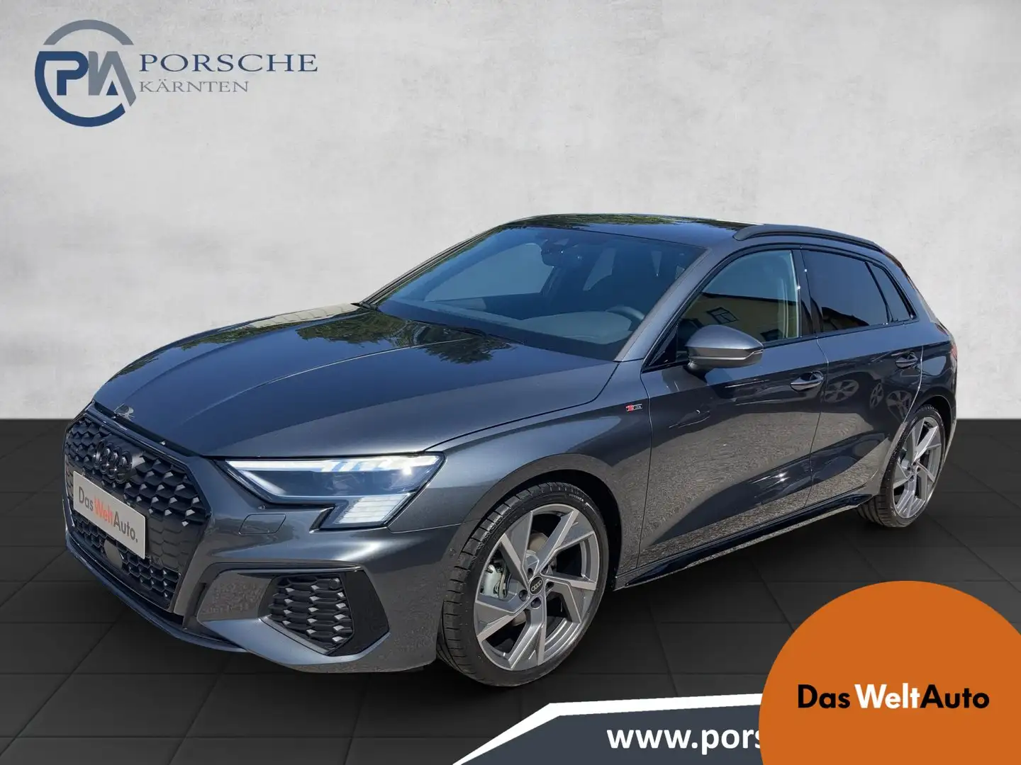 Audi A3 40 TFSI quattro S line ext Gris - 1