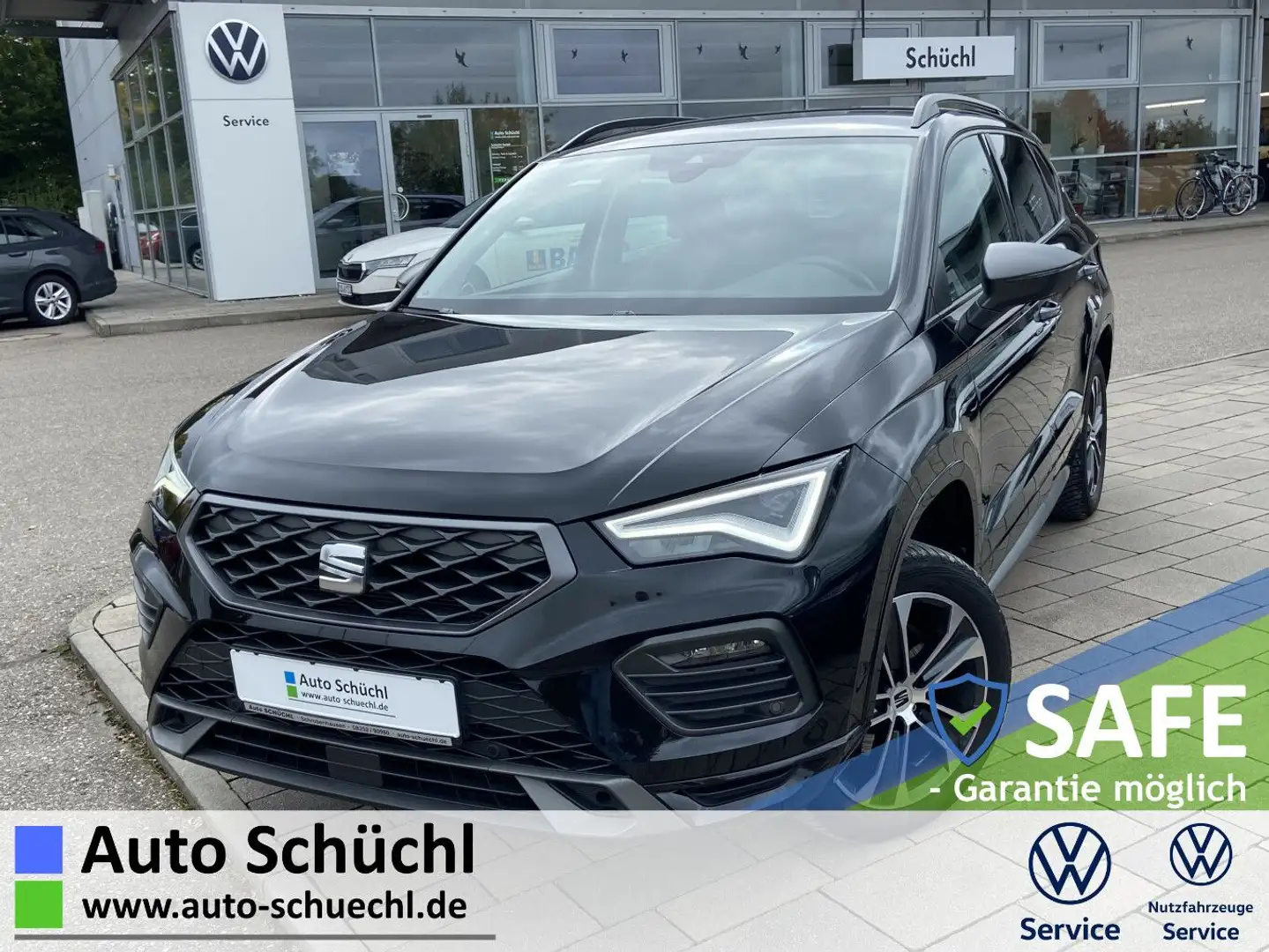 SEAT Ateca 2.0 TDI DSG FR-LINE AHK+17"+EL.HECK+NAVI-P Schwarz - 1