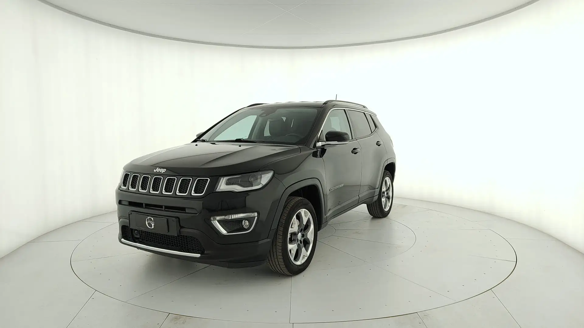 Jeep Compass 2.0 mjt Limited 4wd 140cv auto my19 Noir - 1