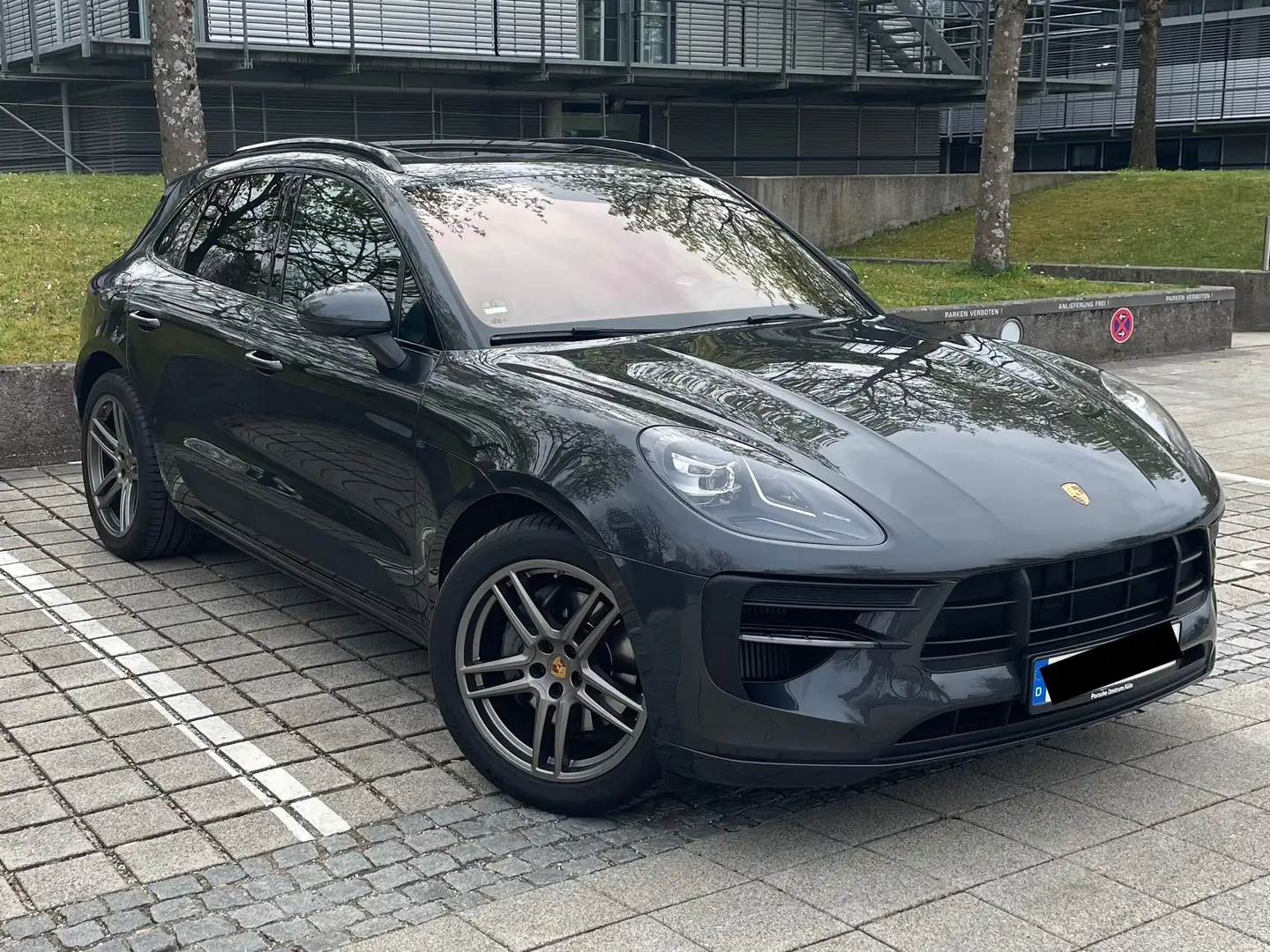 Porsche Macan S, Panorama, Vollleder, Porsche Approved Grau - 2