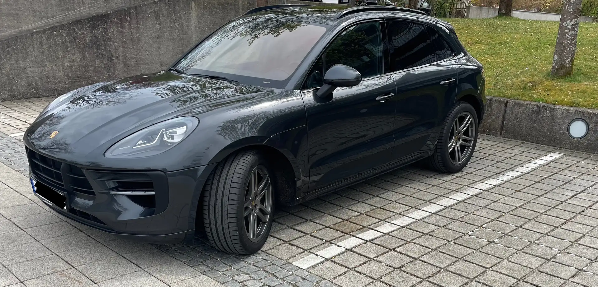 Porsche Macan S, Panorama, Vollleder, Porsche Approved Grau - 1