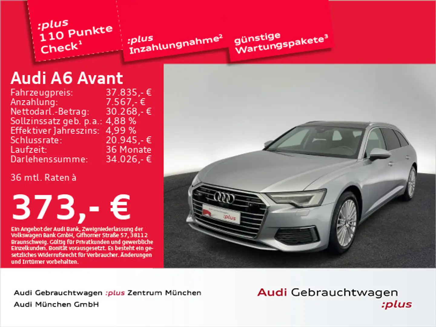 Audi A6 40 TDI S tronic design Pano/ACC/Matrix/ Zilver - 1