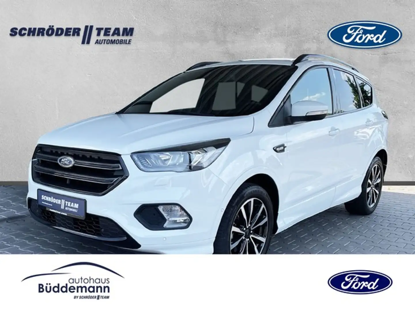 Ford Kuga ST-Line Weiß - 1