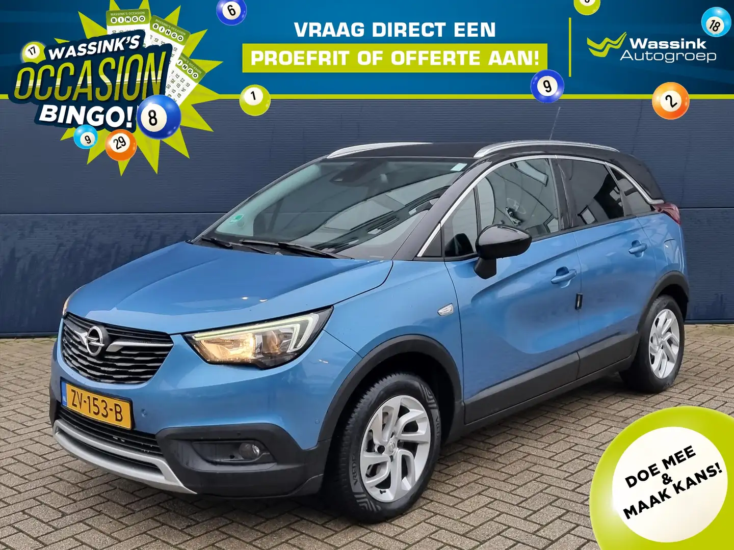 Opel Crossland X 1.2 Turbo Innovation Automaat | Climate Control | Azul - 1
