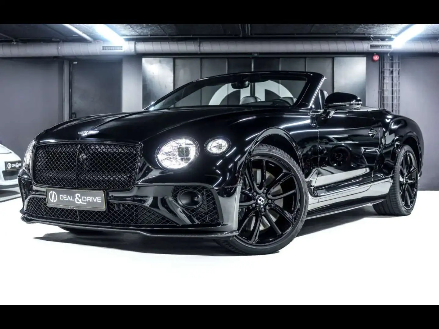Bentley Continental GTC V8 AWDCRYSTAL BLACKBLACKLINECARBONNAIM Černá - 1