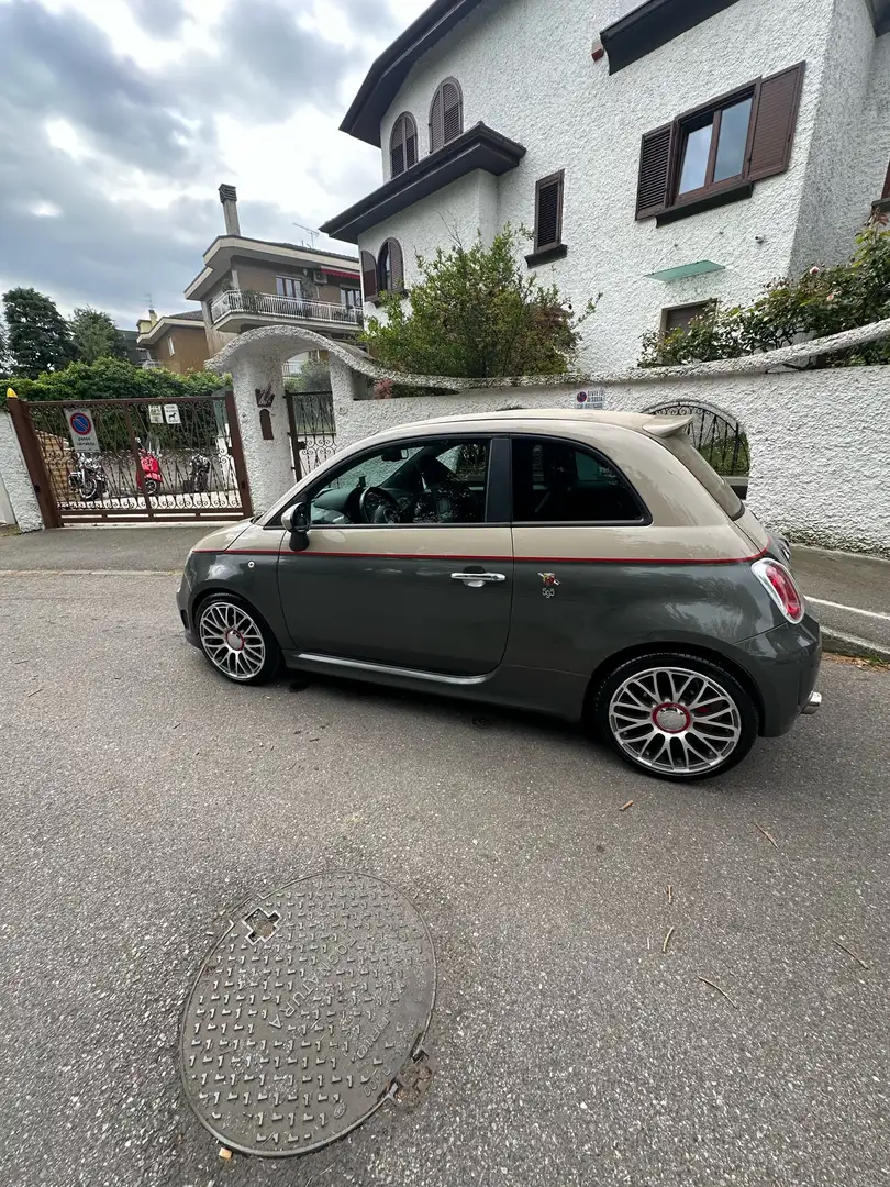 Abarth 595C 1.4 16v t. t-jet turismo 160cv mta E6 Beżowy - 1