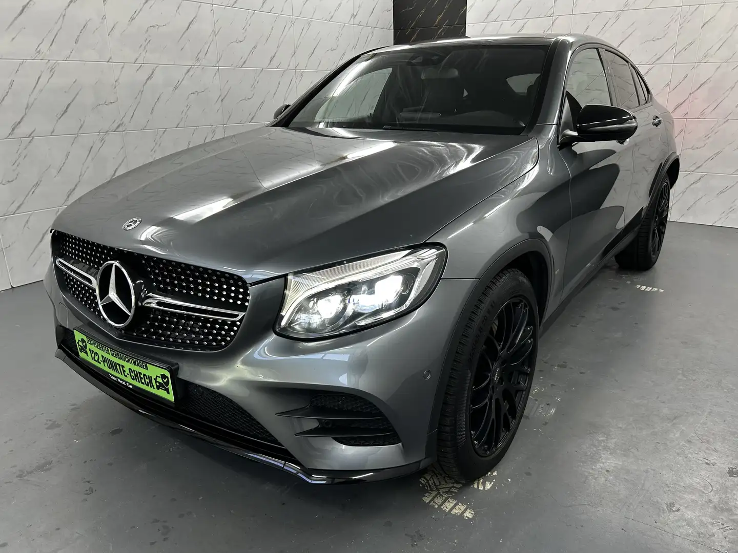 Mercedes-Benz GLC 250 Coupe AMG-Line+Pano+Alcanta+Keyless+DAB Gris - 1