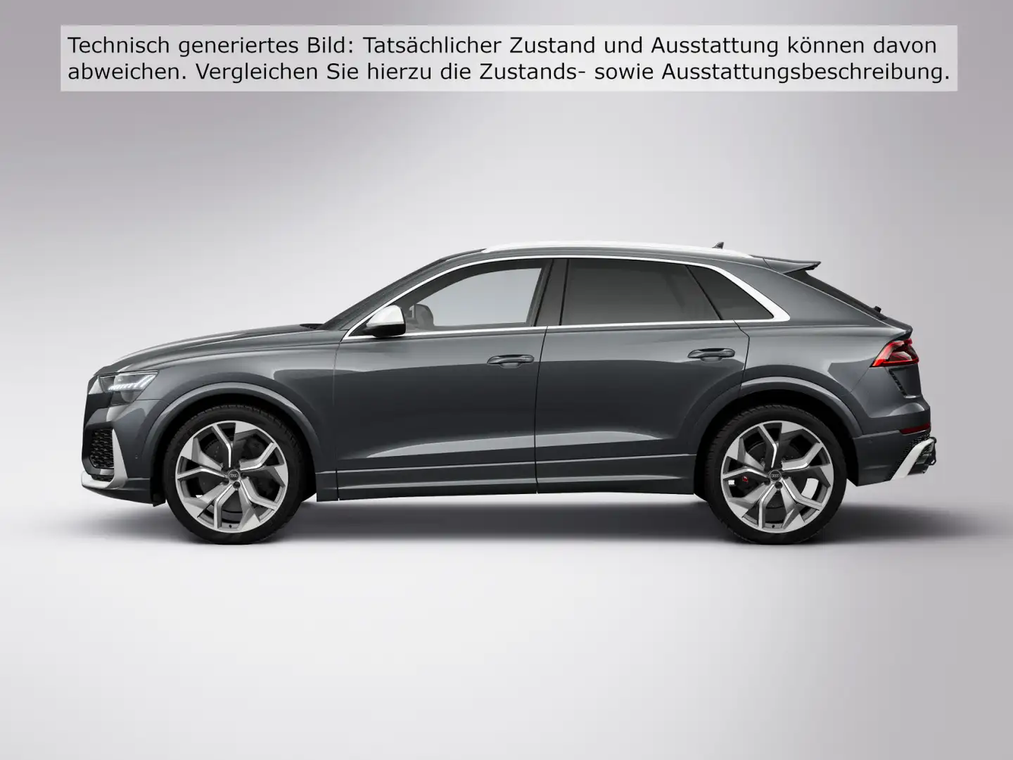 Audi RS Q8 *PANO*AHK*HD-MATRIX*B&O*RS-AGA*HUD*23ZOLL Grau - 2