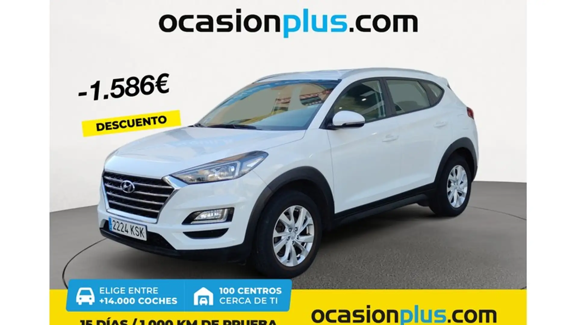 Hyundai TUCSON 1.6 GDI BD Klass 4x2 Blanc - 1