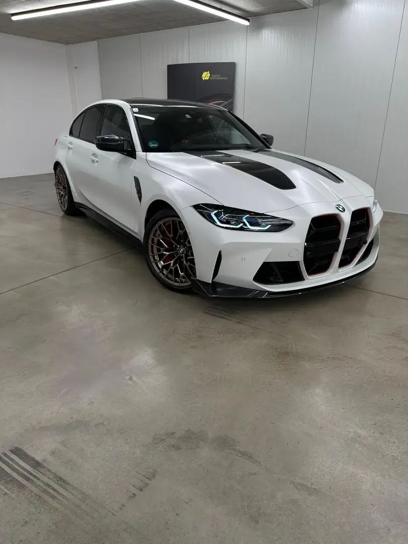 BMW M3 CS limousine G80 S58/ G80 Weiß - 2