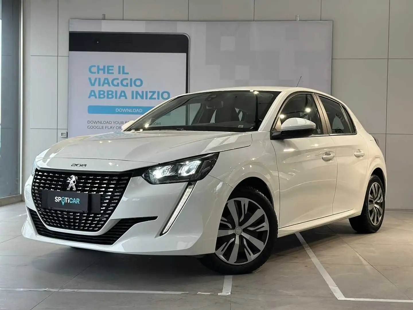 Peugeot 208 2ª serie PureTech 75 Stop&Start 5 porte Active Bianco - 1