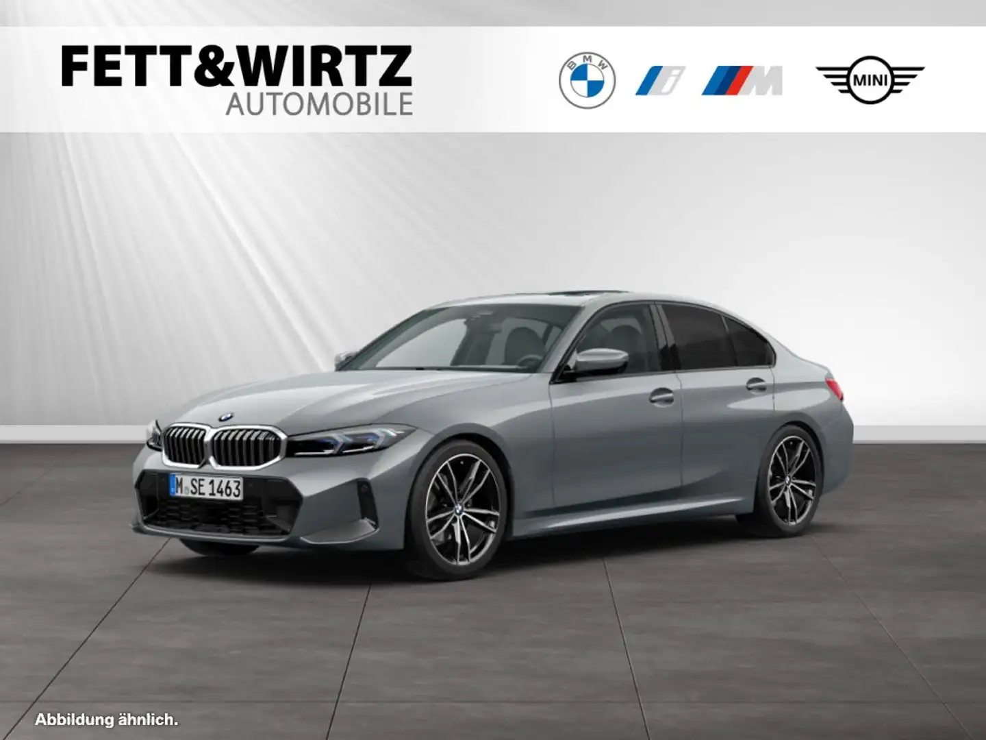 BMW 320 d xDrive M Sport|Glasdach|Stop&Go|19"LMR|Head-Up Grau - 1