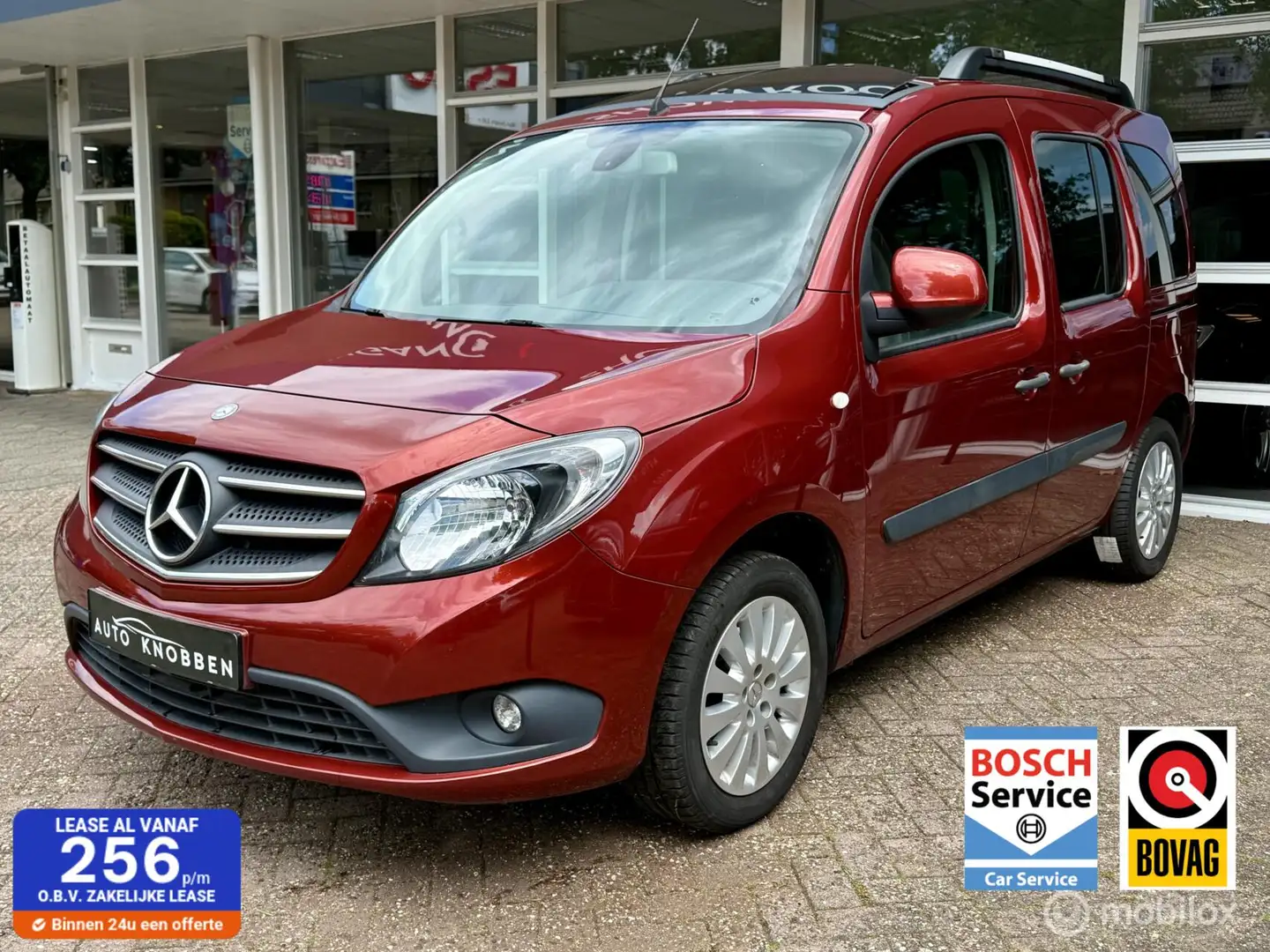 Mercedes-Benz Citan combi 112 Ambiente Automaat, Camera, Pano, Navi, D Rojo - 1