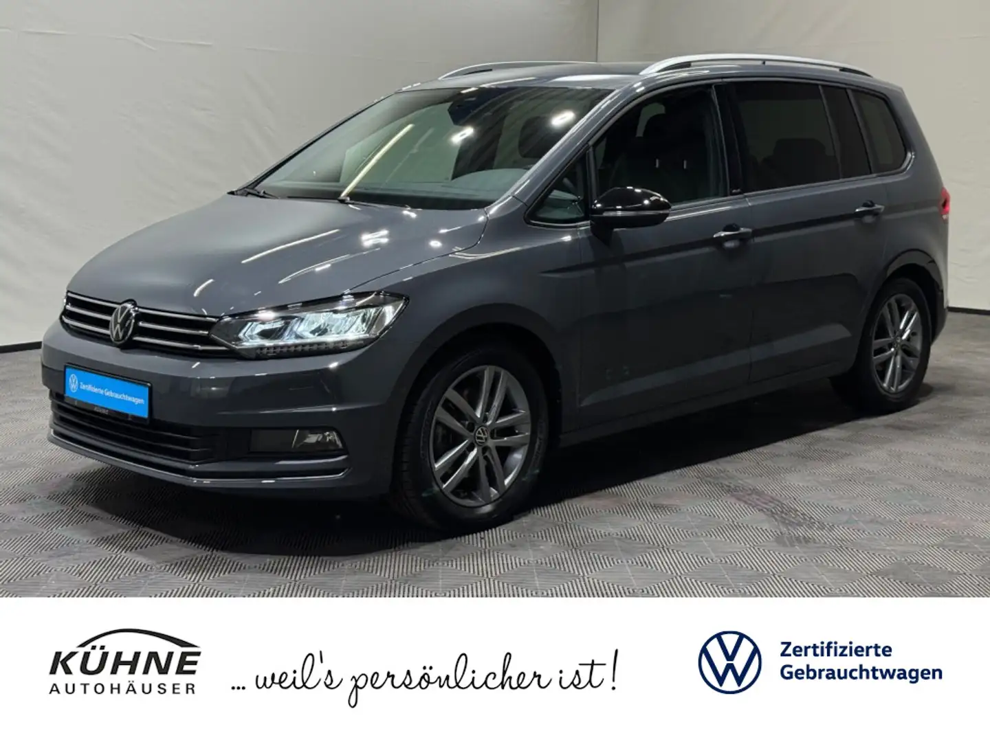 Volkswagen Touran MOVE 1.5 TSI DSG | LED NAVI DIGITAL AHK Grau - 1