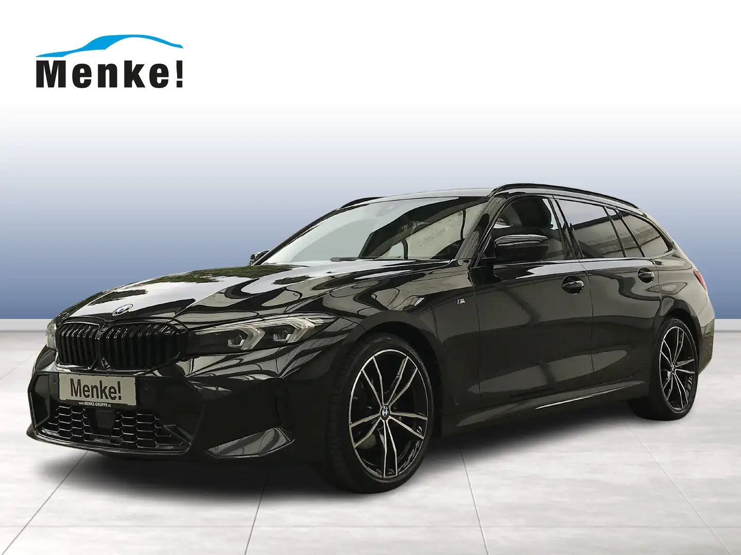 BMW 320 d xDrive M Sportpaket HiFi DAB LED RFK Shz Noir - 1