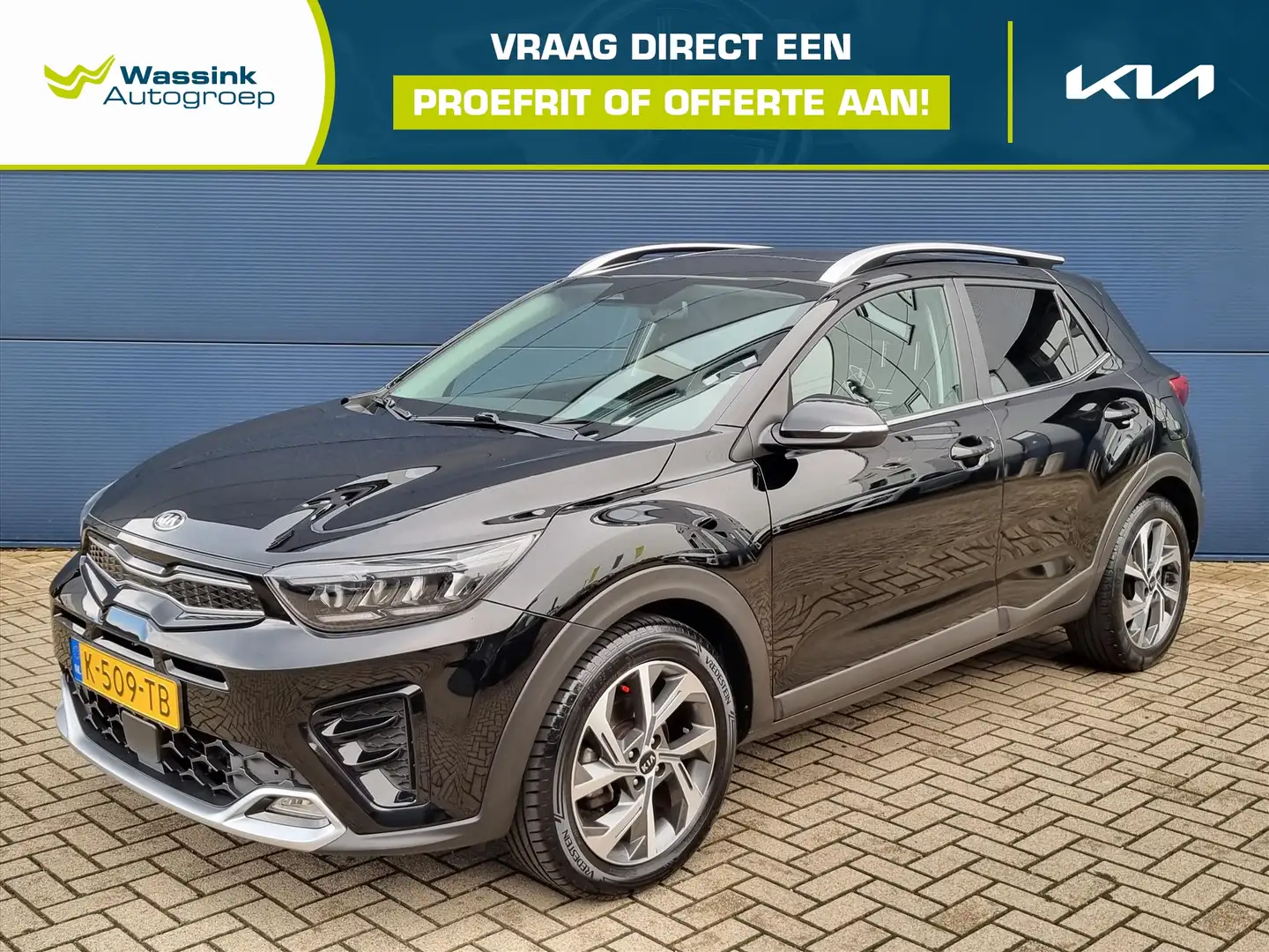 Kia Stonic 1.0 T-GDi 100pk GT-PlusLine | Navigatie | Stoel- e Zwart - 1