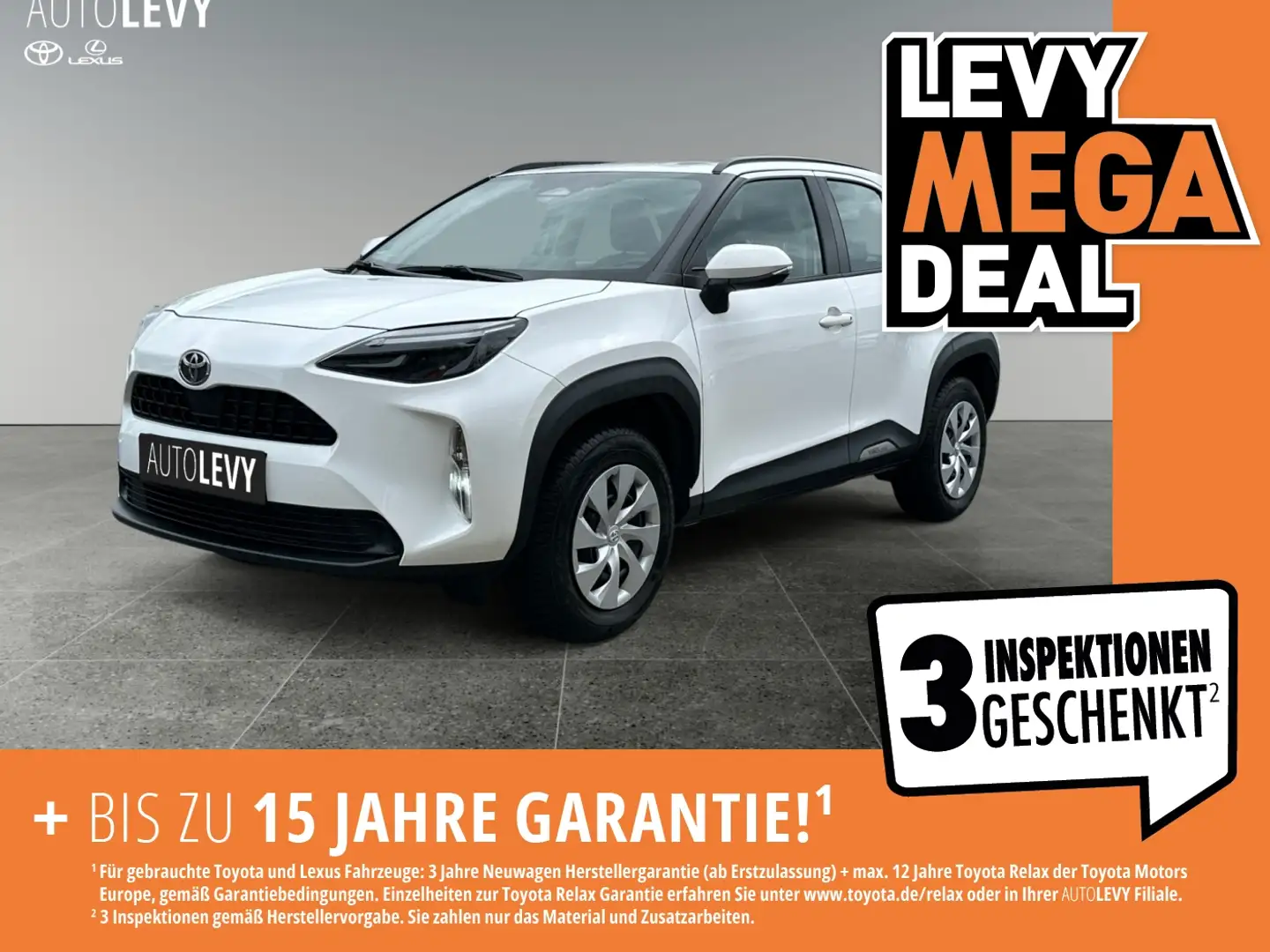 Toyota Yaris Cross 1.5 Hybrid Business *CARPLAY*SHZ* Weiß - 1