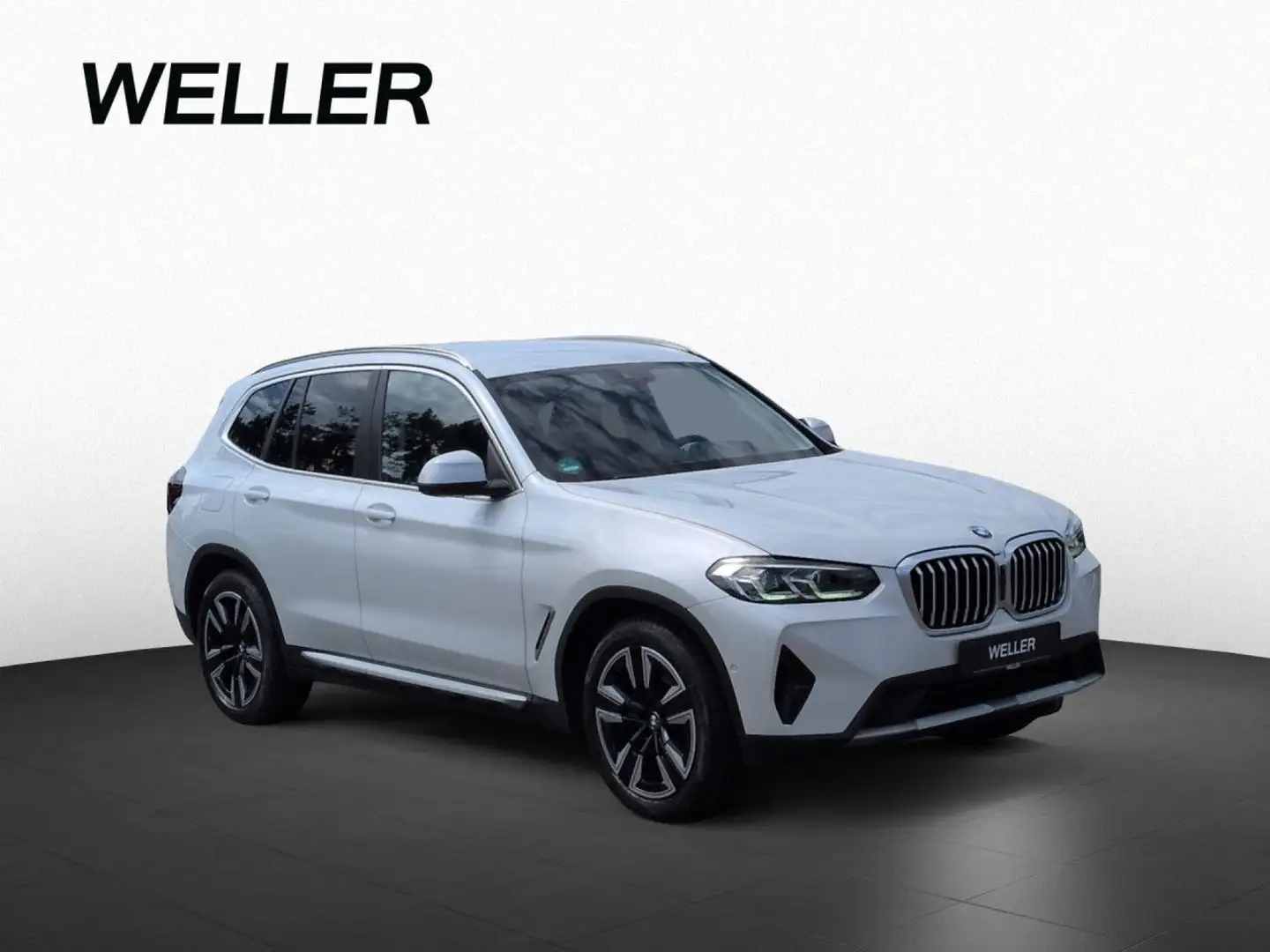 BMW X3 xDrive20d LicPr AHK SpoSi Adt.LED PA+ HUD DAB Blanc - 2