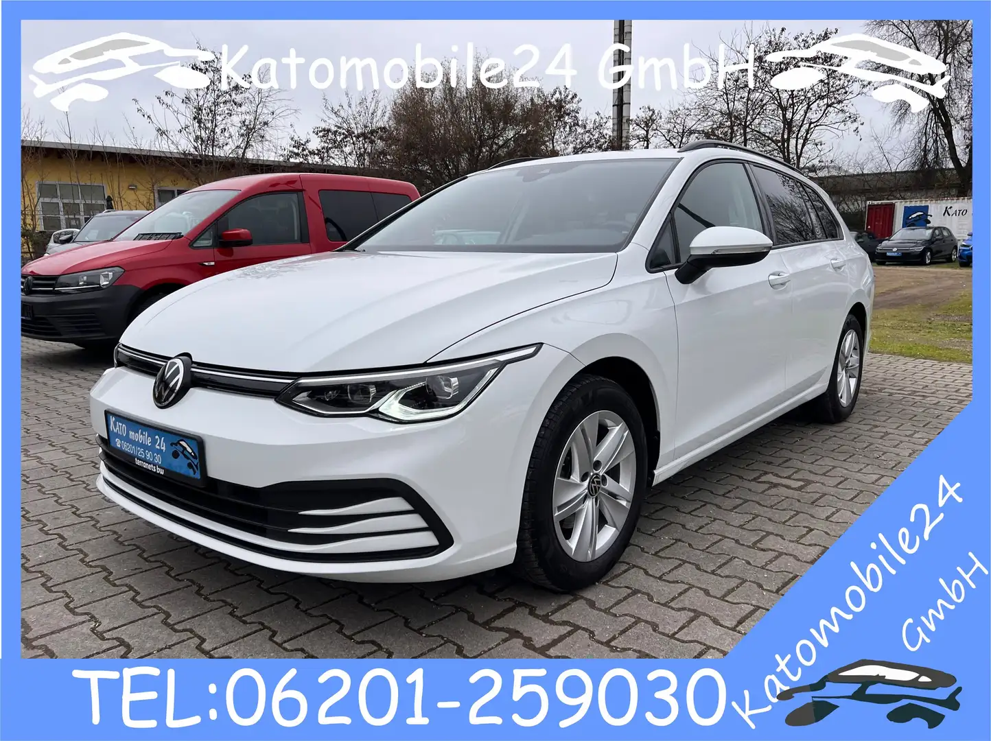 Volkswagen Golf Variant Life 1.5 TGI DSG LED ACC Navi Memory Massage SHZ.. Weiß - 1