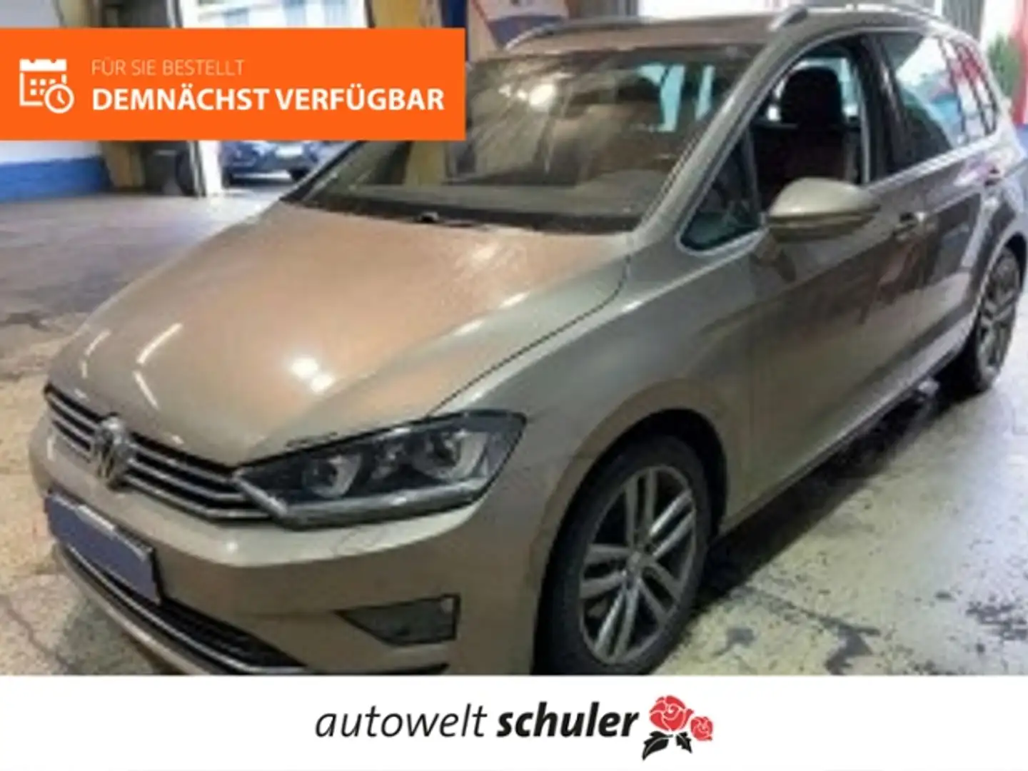 Volkswagen Golf Sportsvan 1,4 TSI DSG Highline Pano AHK Gold - 1