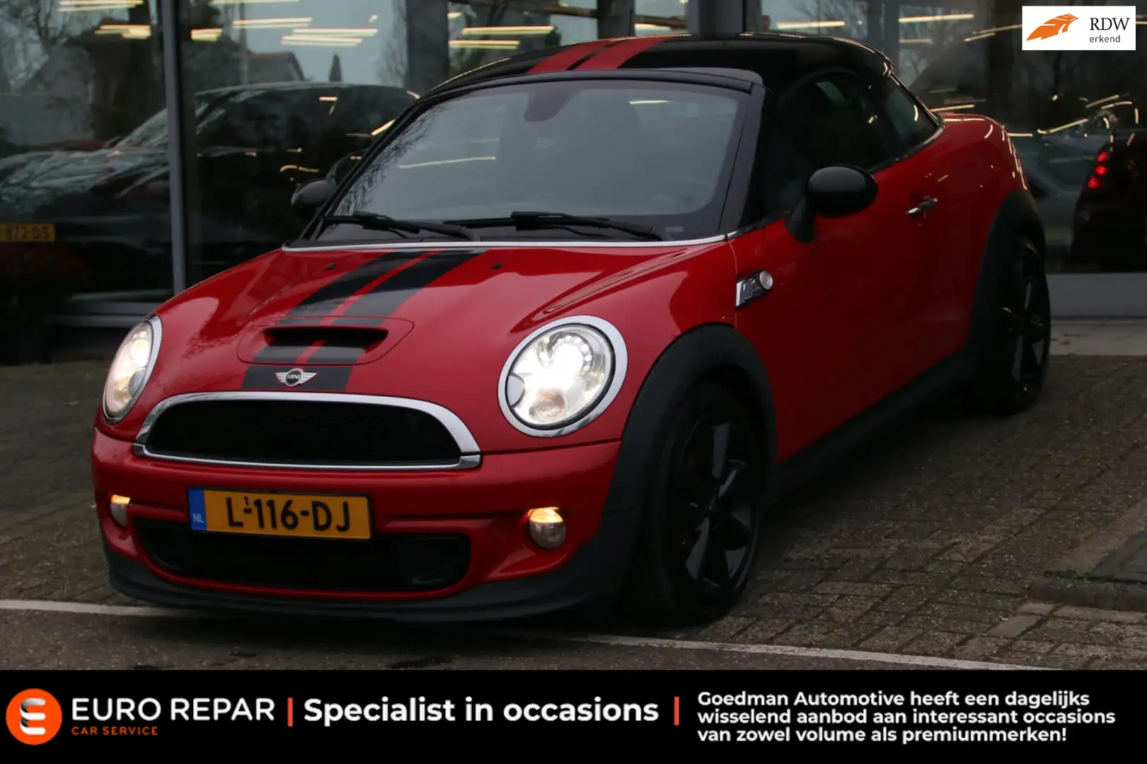 MINI Cooper S Coupe Mini 1.6 Chili Roşu - 1