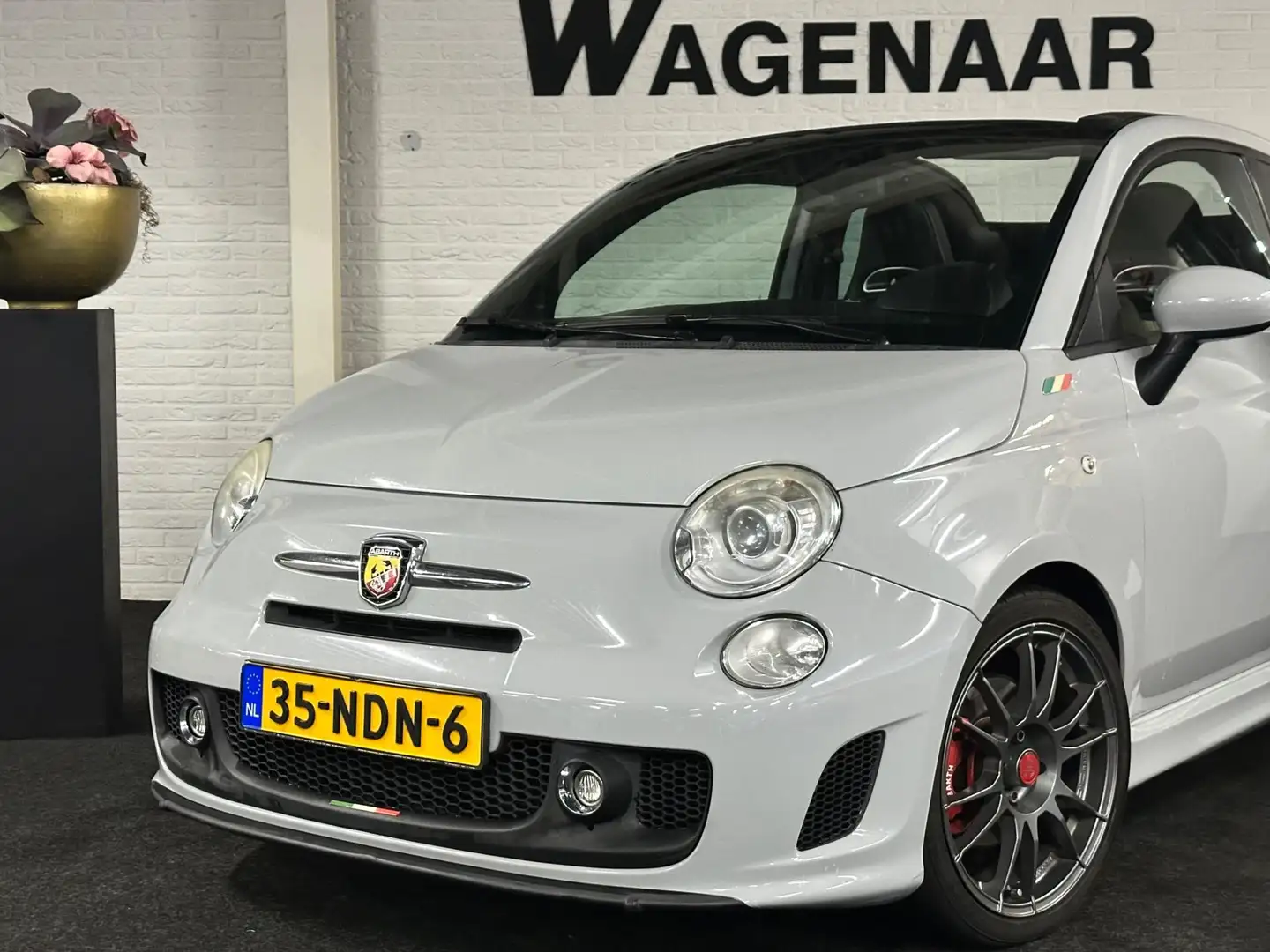Fiat 500C Abarth 1.4-16V Automaat LPG Grijs - 2