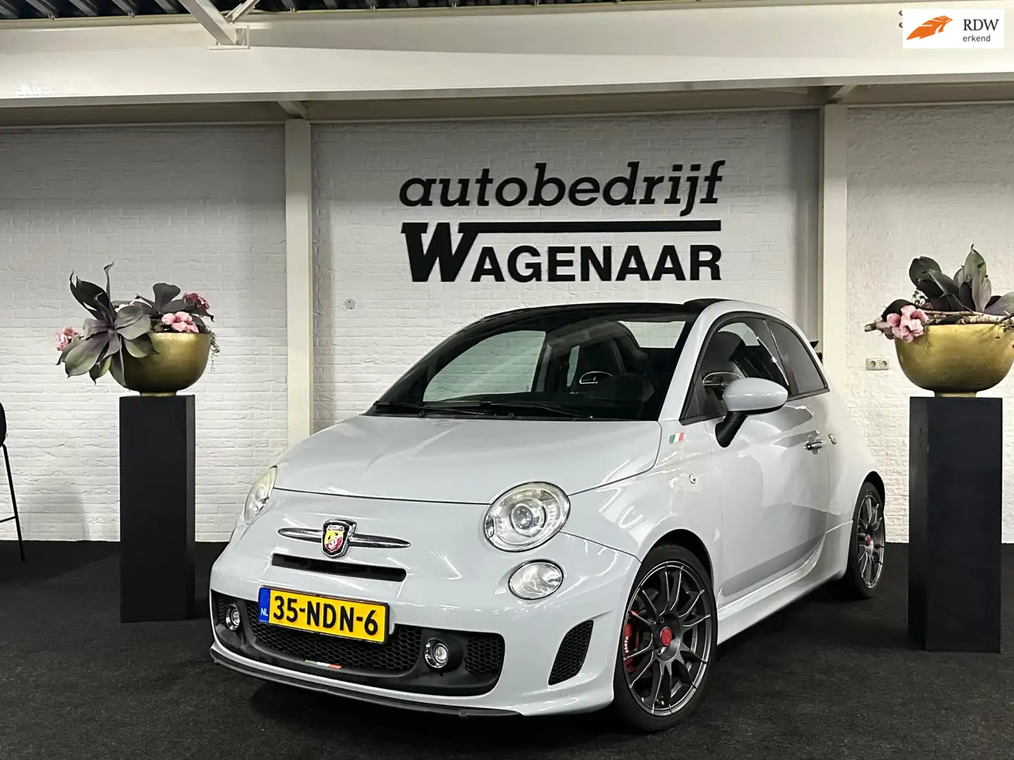 Fiat 500C Abarth 1.4-16V Automaat LPG Grijs - 1