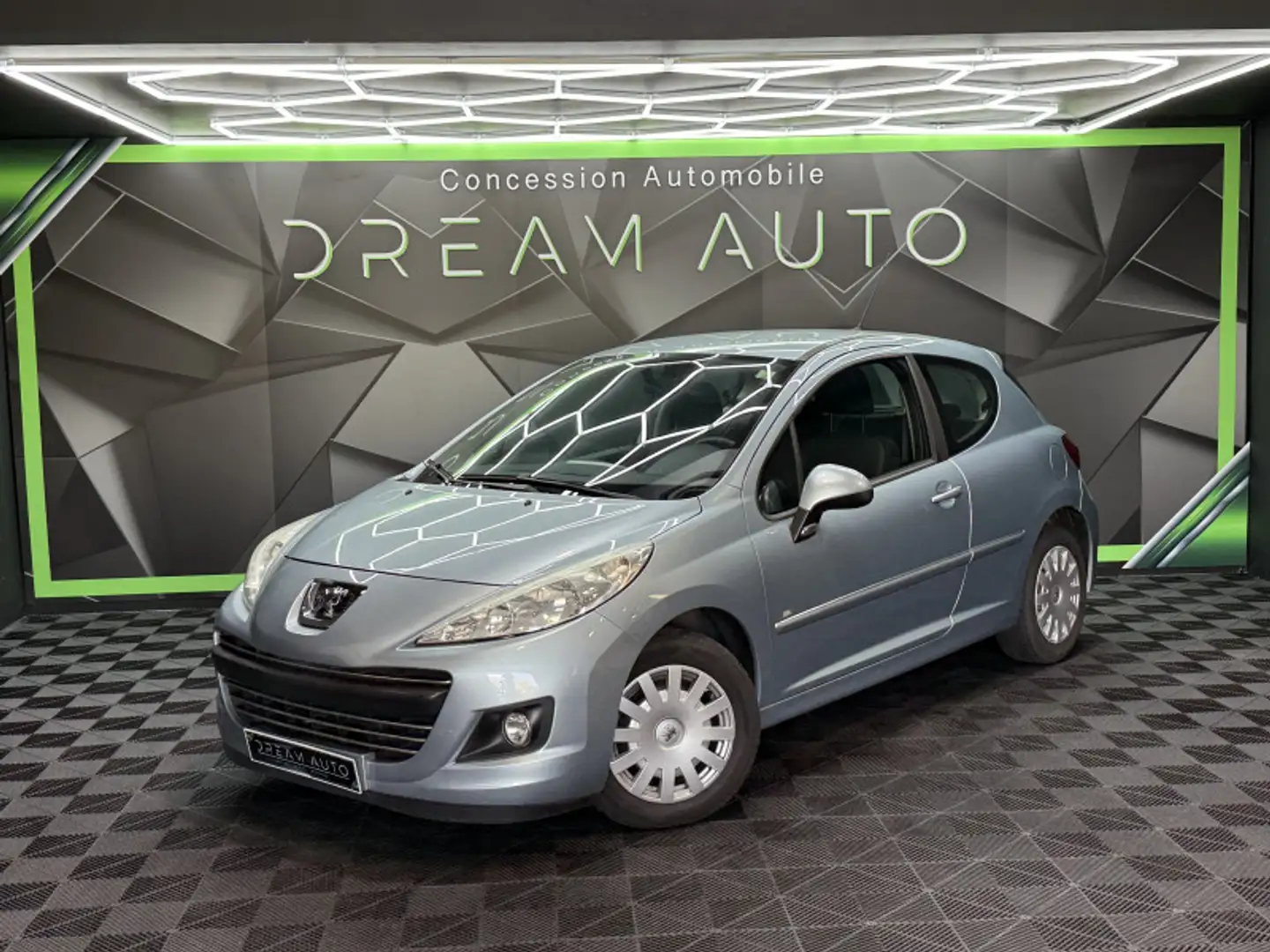 Peugeot 207 1.6 HDI90 99G 3P Bleu - 1