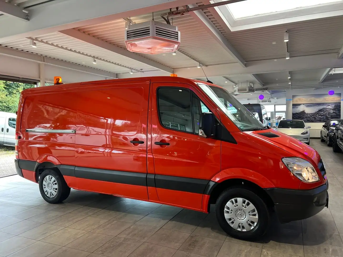 Mercedes-Benz Sprinter 316 CDI Lang L2-H1*Garantie*Regale* Rouge - 2