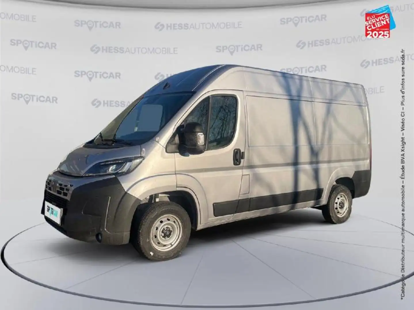 Fiat Ducato MH2 3.3 140ch S\u0026S Pack Premium Connect Gris - 1