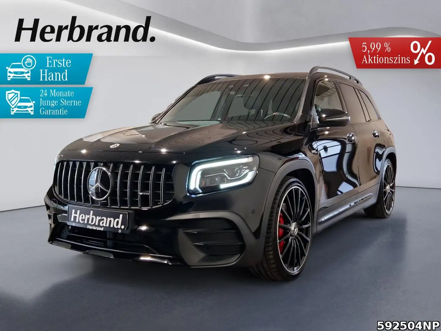 Mercedes-Benz GLB 35 AMG 4M Night Pano DISTRONIC AHK Ambiente Noir - 1