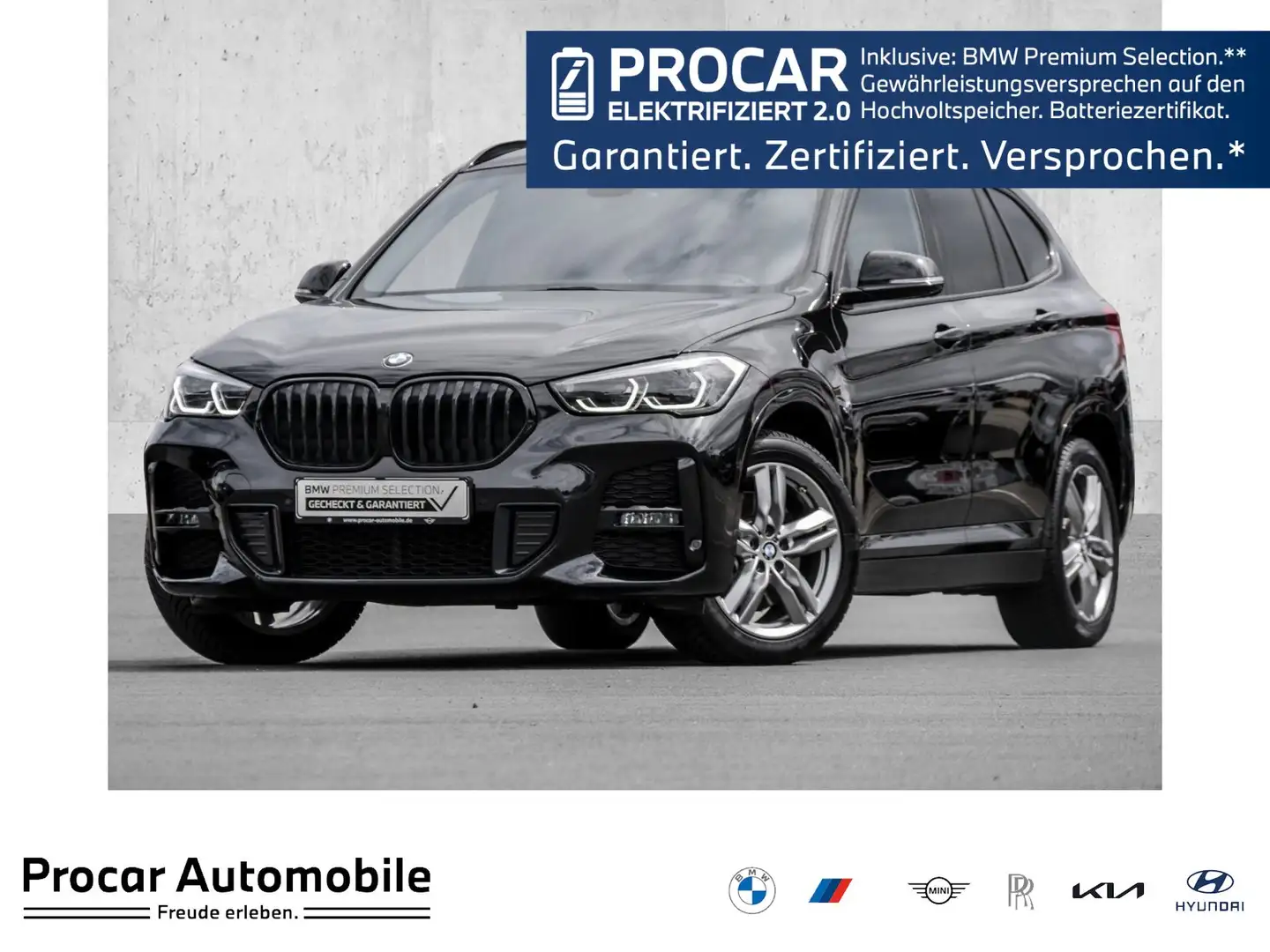 BMW X1 xDrive25e M Sport+HuD+RFk+LED+Navi+Shz Černá - 1