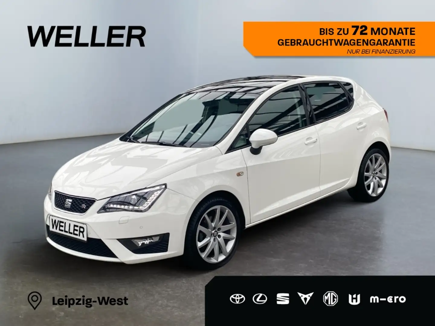 SEAT Ibiza 1.0 TSI FR *Bi-Xenon*Alcantara*Pano*CarPlay* Blanc - 1