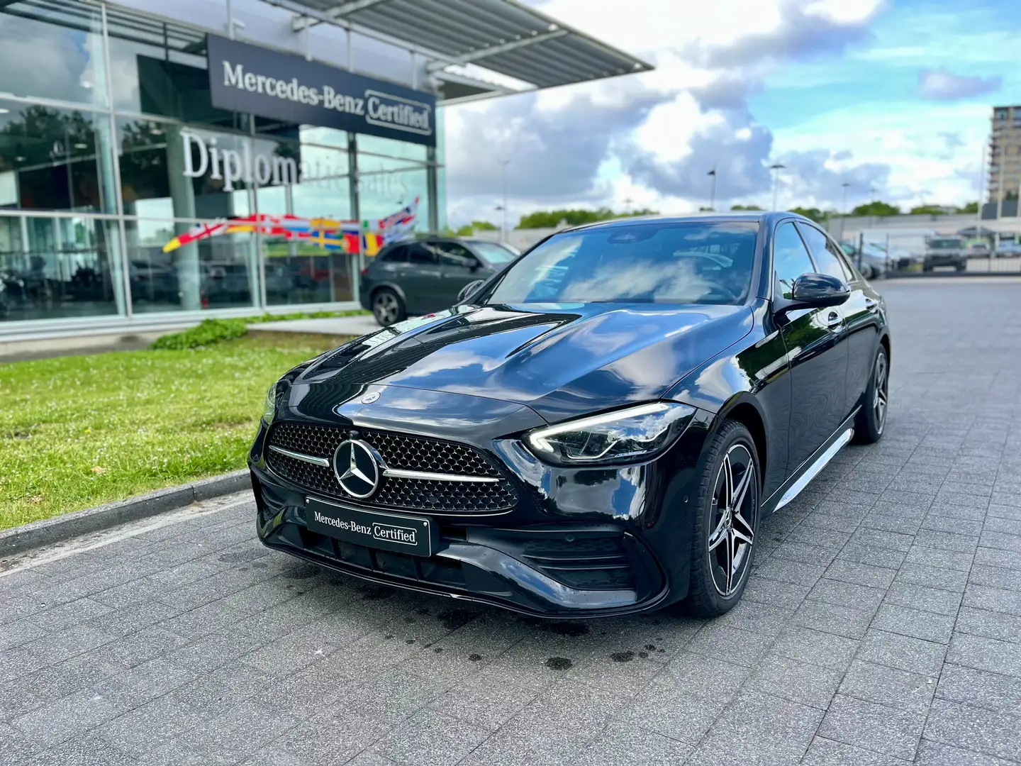 Mercedes-Benz C 300 C PHEV 300 e AMG Line (230 kW) Nero - 1
