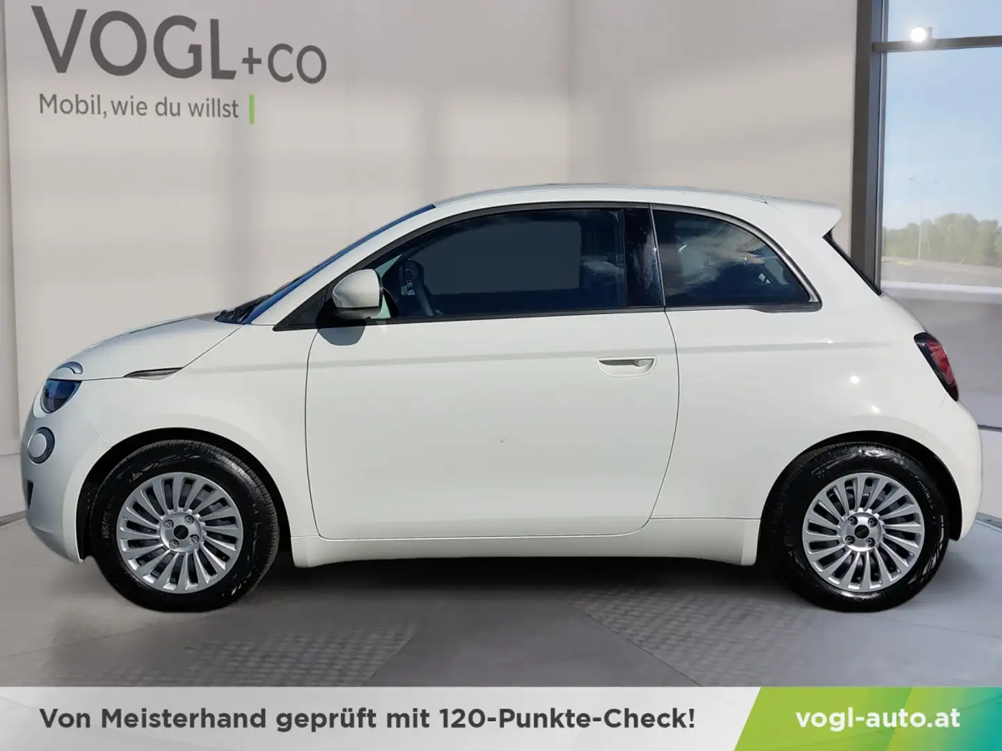Fiat 500e 42kWh Weiß - 2
